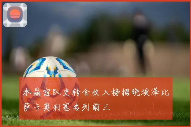 水晶宫队史转会收入榜揭晓埃泽比萨卡奥利塞名列前三