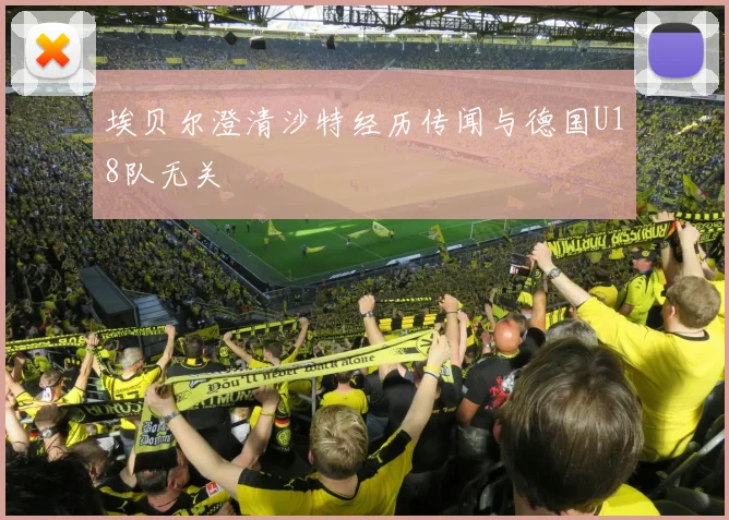 埃贝尔澄清沙特经历传闻与德国U18队无关